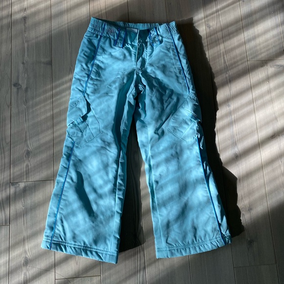 Girls Fleece Lined Snow Pants - Picture 1 of 5